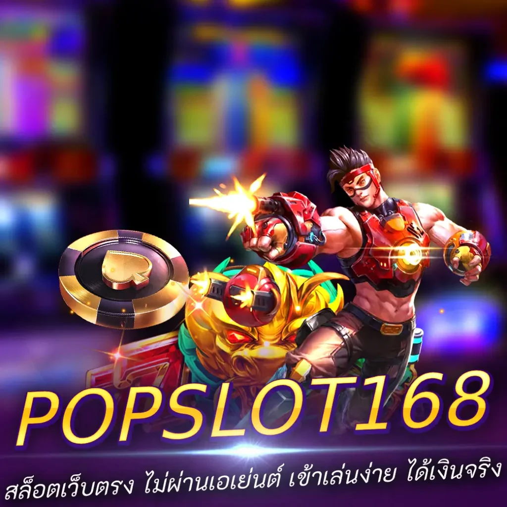 POPSLOT168 สล็อตเว็บตรง ไม่ผ่านเอเย่นต์ เข้าเล่นง่าย ได้เงินจริง